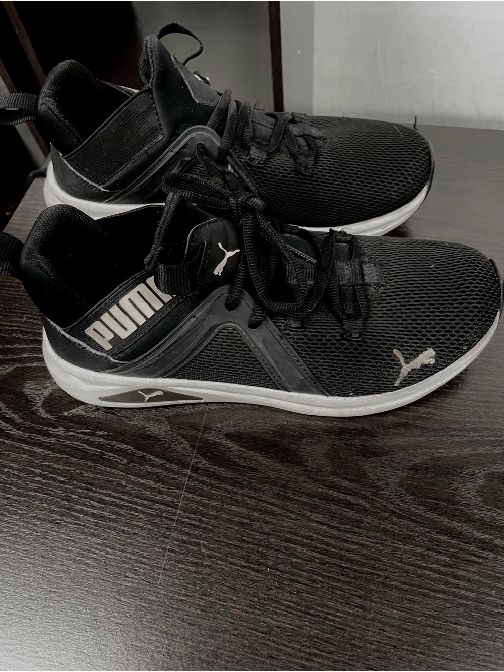 PUMA Black Athletic Sneakers